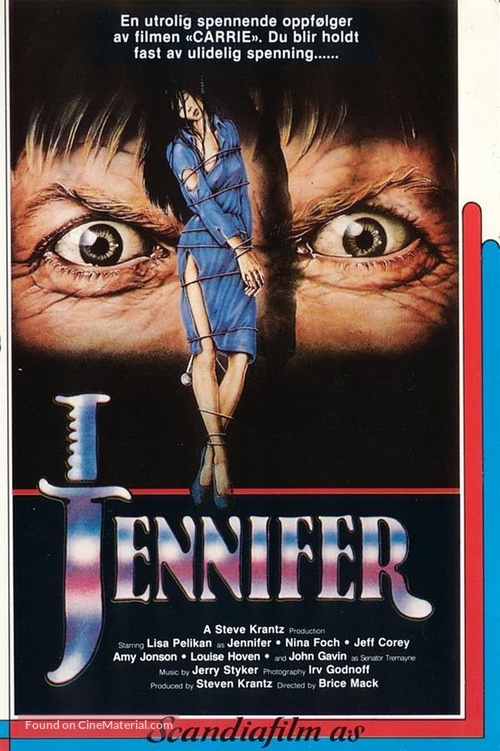 Jennifer - Norwegian VHS movie cover