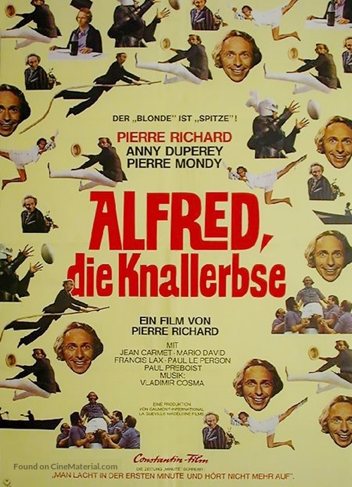 Les malheurs d&#039;Alfred - German Movie Poster