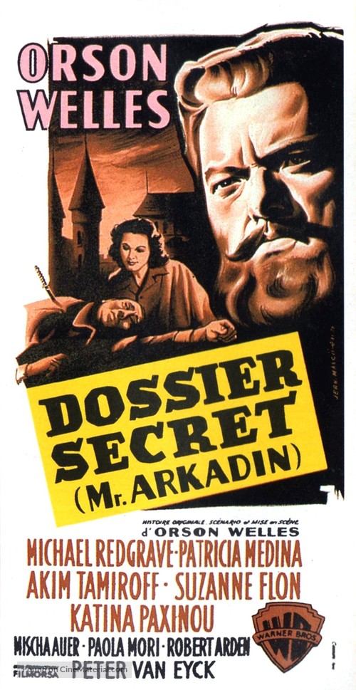Mr. Arkadin - French Movie Poster