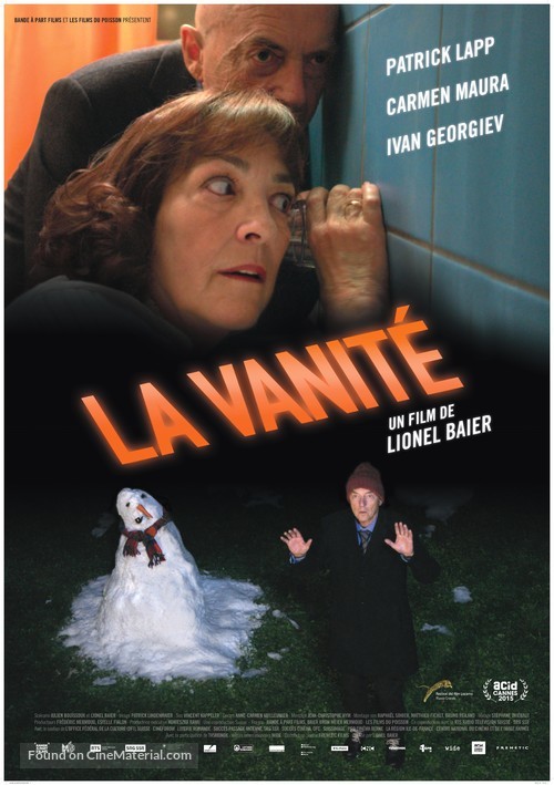 La vanit&eacute; - Swiss Movie Poster