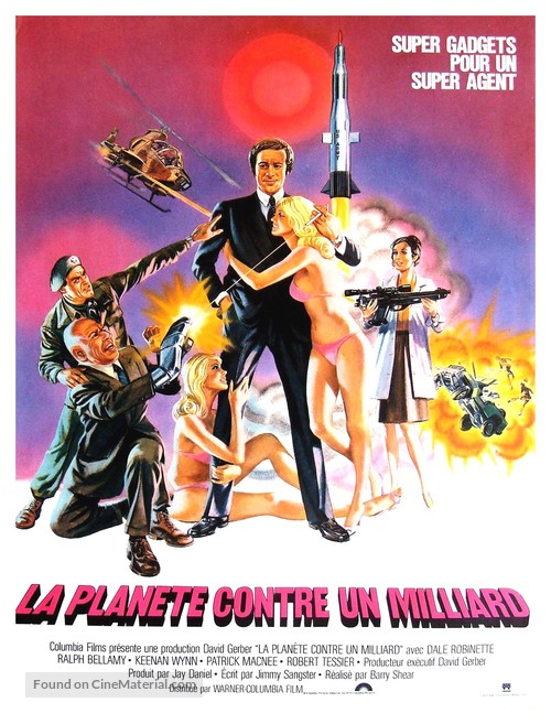 The Billion Dollar Threat - French Movie Poster