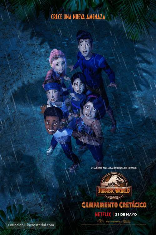 &quot;Jurassic World: Camp Cretaceous&quot; - Mexican Movie Poster