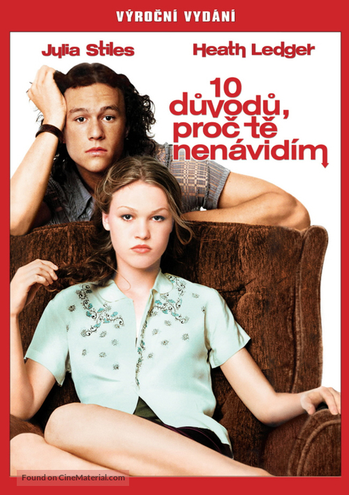 10 Things I Hate About You - Czech DVD movie cover