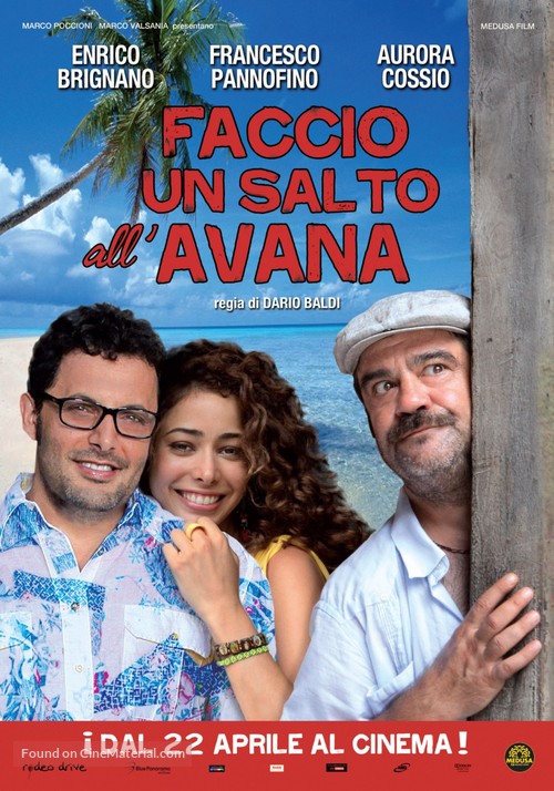 Faccio un salto all&#039;Avana - Italian Movie Poster