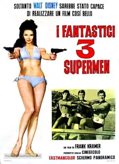 I fantastici tre supermen - Italian Movie Poster