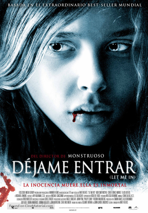 Let Me In - Spanish Movie Poster