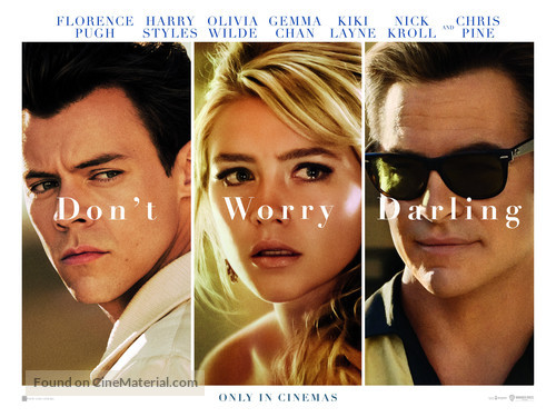 Don&#039;t Worry Darling - British Movie Poster