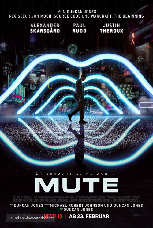 Mute - German Movie Poster