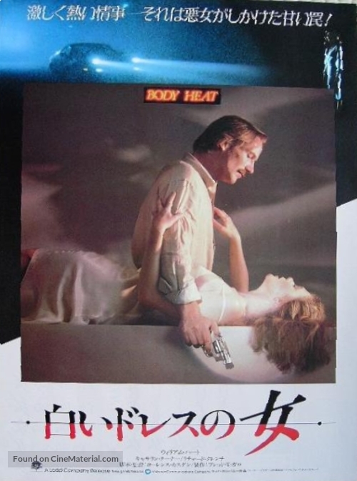 Body Heat - Japanese Movie Poster