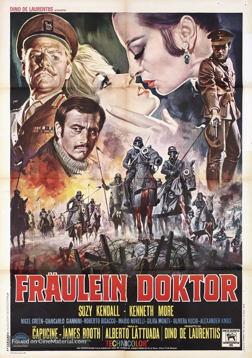 Fr&auml;ulein Doktor - Italian Movie Poster