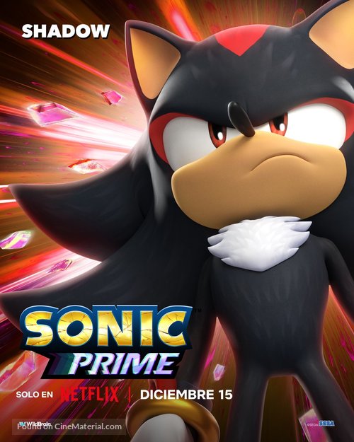 &quot;Sonic Prime&quot; - Ecuadorian Movie Poster