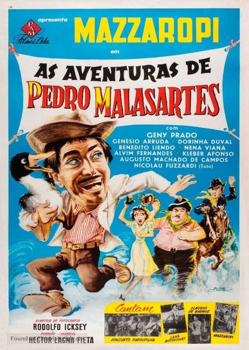 As Aventuras de Pedro Malazartes - Brazilian Movie Poster