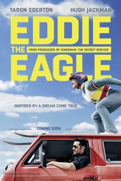 Eddie the Eagle - Swiss Movie Poster