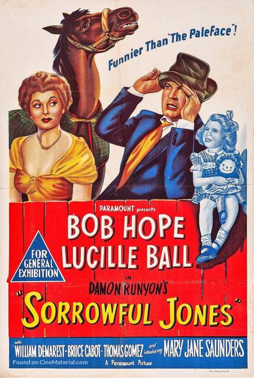 Sorrowful Jones - Australian Movie Poster