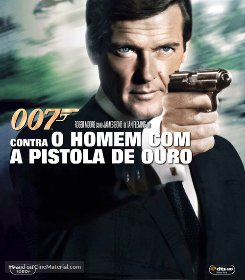 The Man With The Golden Gun - Brazilian Movie Cover