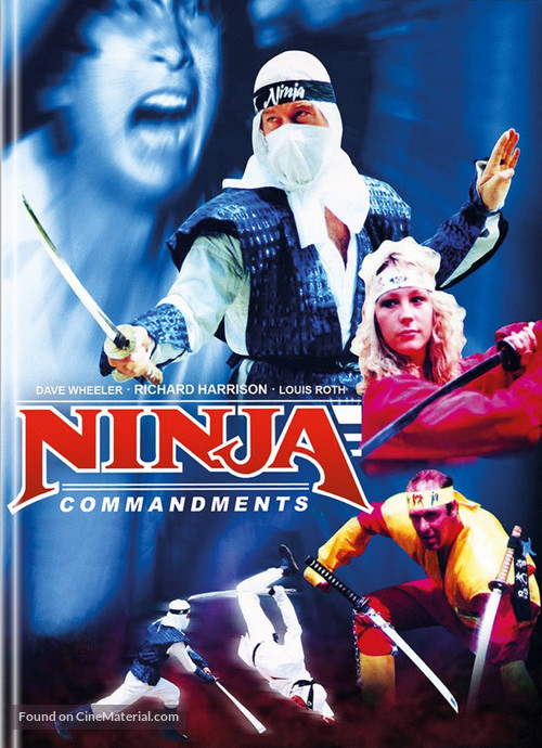 Ninja Commandments - German Movie Cover
