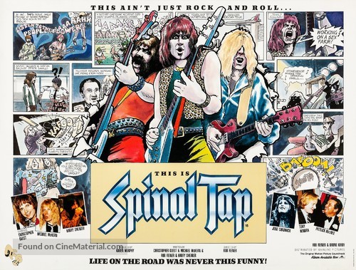 This Is Spinal Tap - British Movie Poster