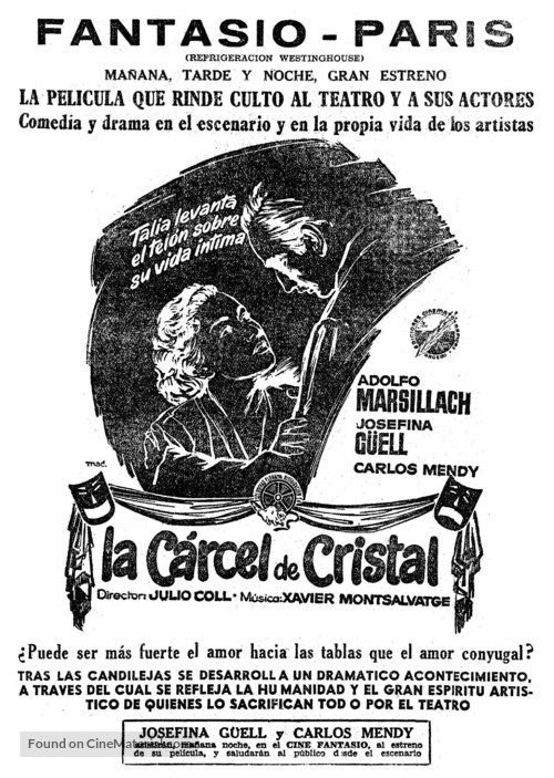 La c&aacute;rcel de cristal - Spanish poster