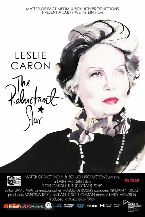 Leslie Caron: The Reluctant Star - Canadian Movie Poster