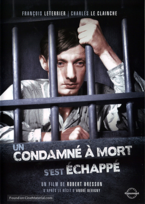 Un condamn&eacute; &agrave; mort s&#039;est &eacute;chapp&eacute; ou Le vent souffle o&ugrave; il veut - French DVD movie cover