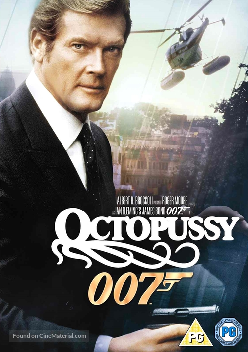 Octopussy - British DVD movie cover