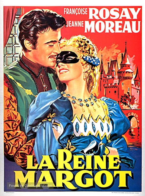 Reine Margot, La - Belgian Movie Poster