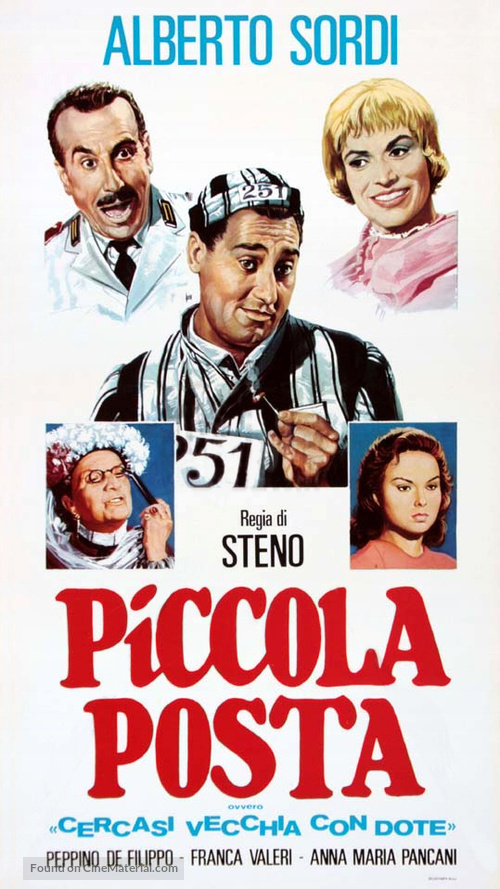 Piccola posta - Italian Theatrical movie poster
