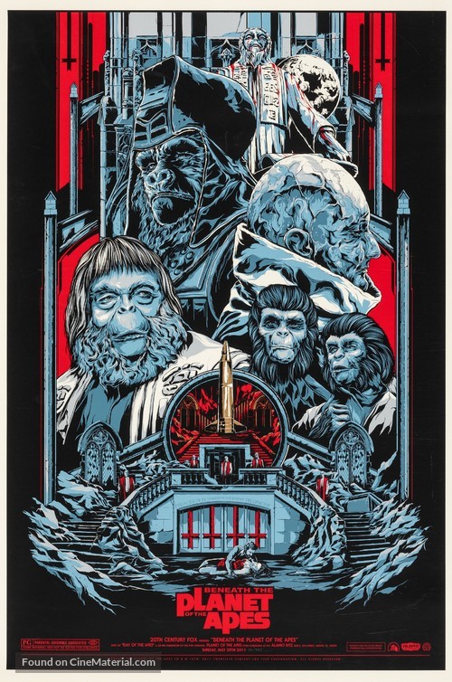 Beneath the Planet of the Apes - poster