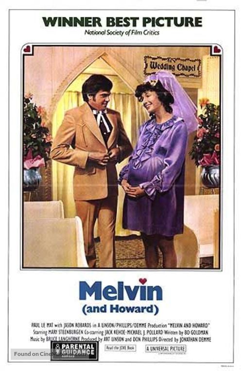 Melvin and Howard - Theatrical movie poster