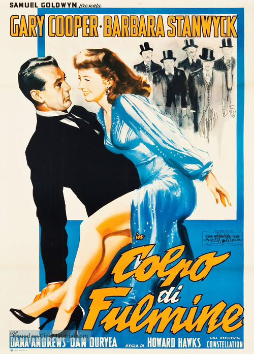 Ball of Fire - Italian Movie Poster