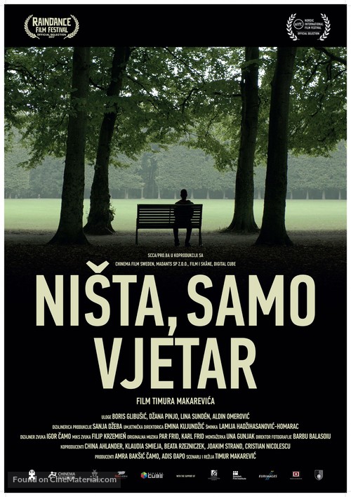 Nista, samo vjetar - Polish Movie Poster