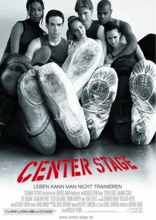 Center Stage - German Movie Poster