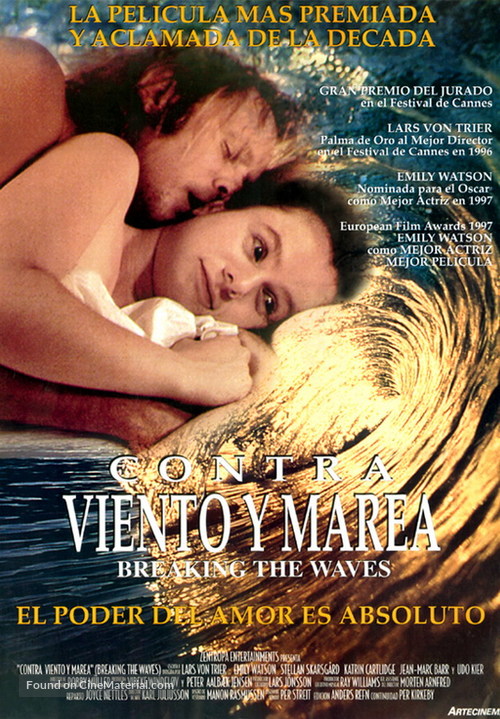 Breaking the Waves - Mexican Movie Poster