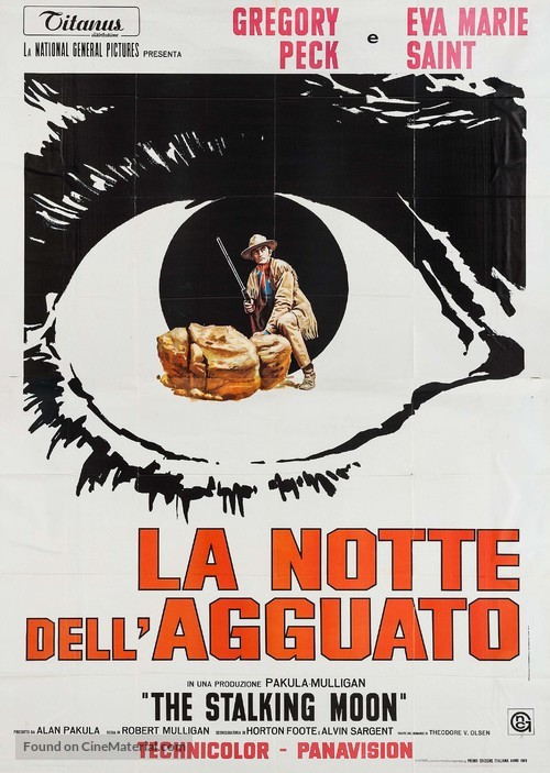 The Stalking Moon - Italian Movie Poster