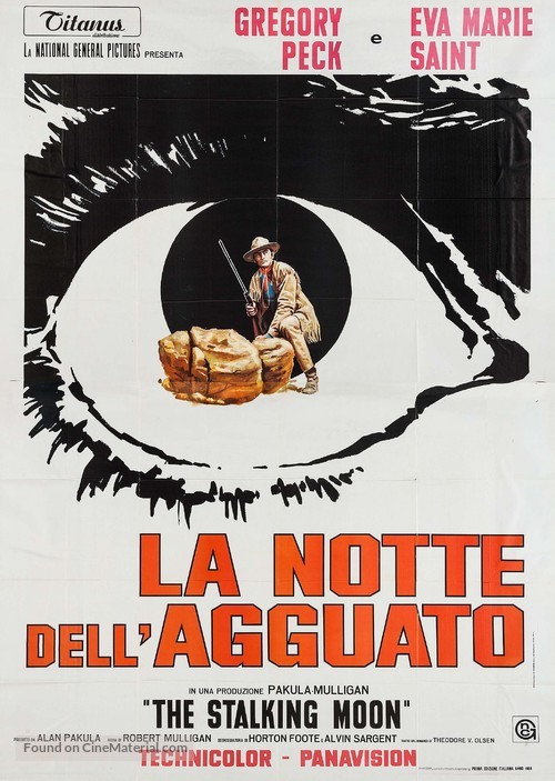 The Stalking Moon - Italian Movie Poster