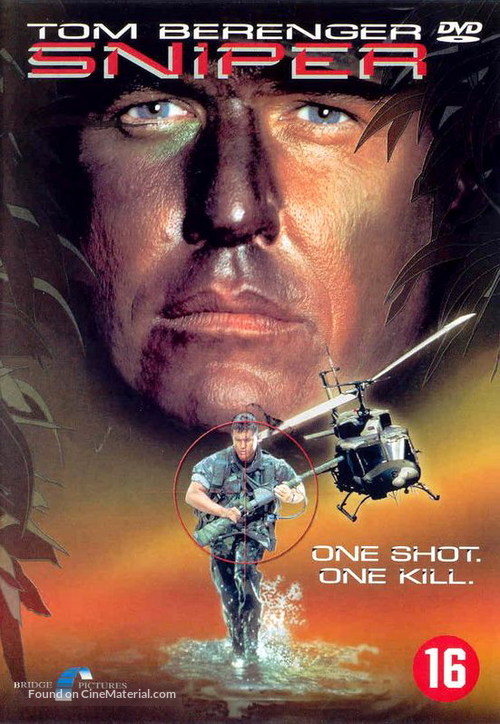 Sniper - Dutch DVD movie cover