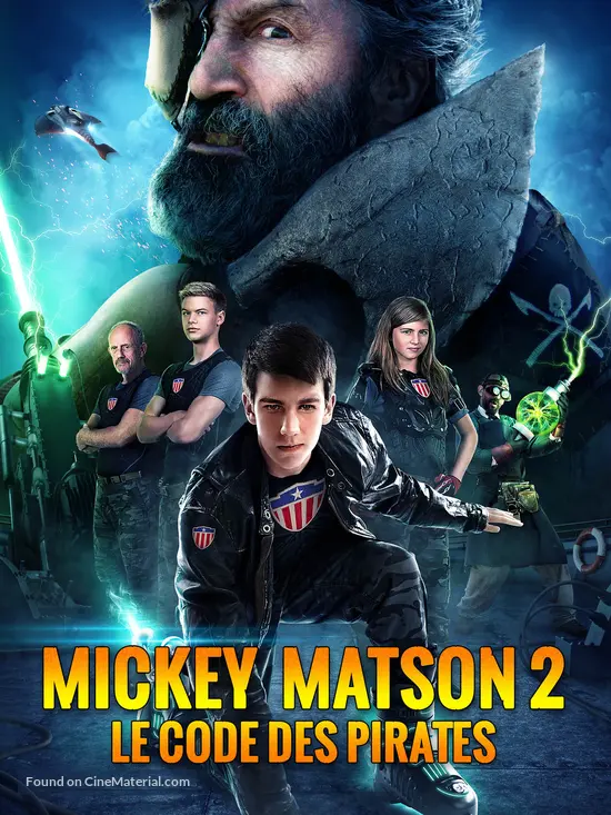 Pirate&#039;s Code: The Adventures of Mickey Matson - French Video on demand movie cover