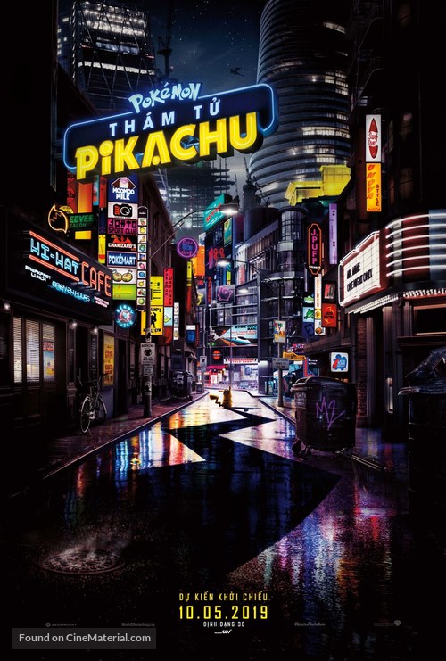Pok&eacute;mon: Detective Pikachu - Vietnamese Movie Poster