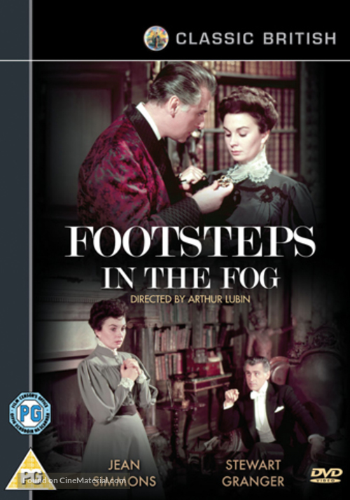 Footsteps in the Fog - British Movie Cover