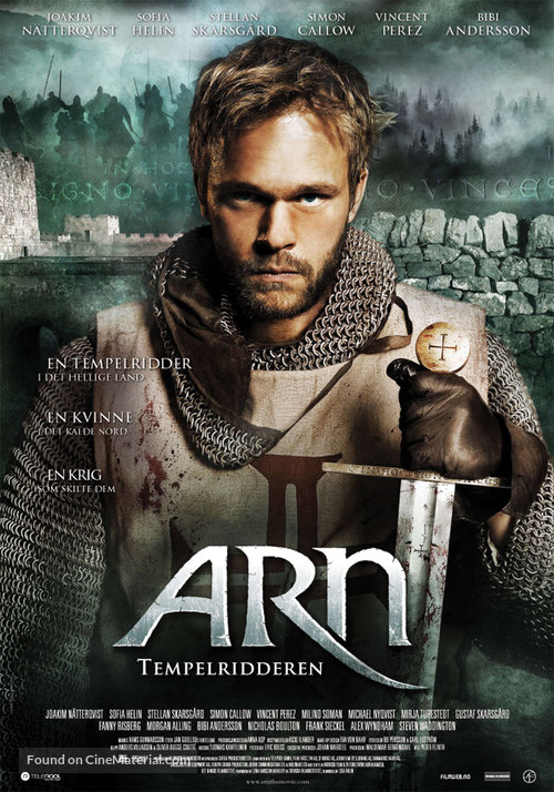 Arn - Tempelriddaren - Norwegian Movie Poster