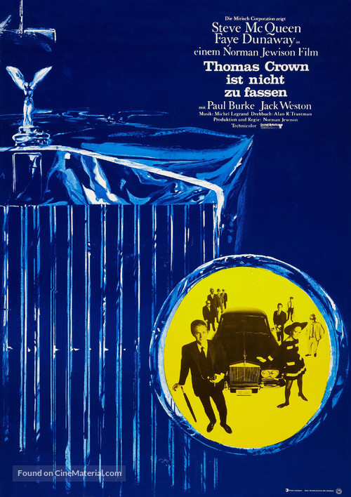 The Thomas Crown Affair - German Movie Poster