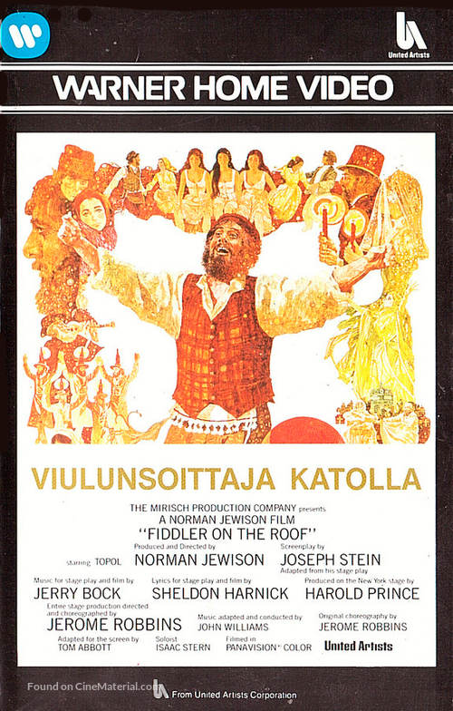 Fiddler on the Roof - Finnish Movie Cover