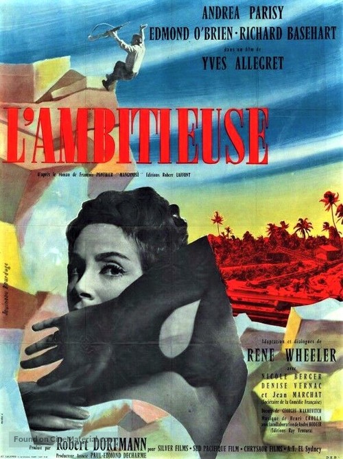 L&#039;ambitieuse - French Movie Poster