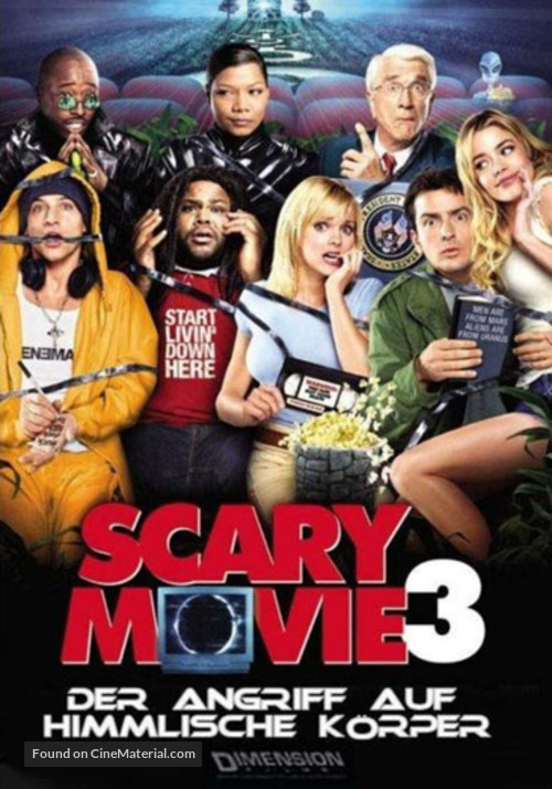 Scary Movie 3 - German DVD movie cover
