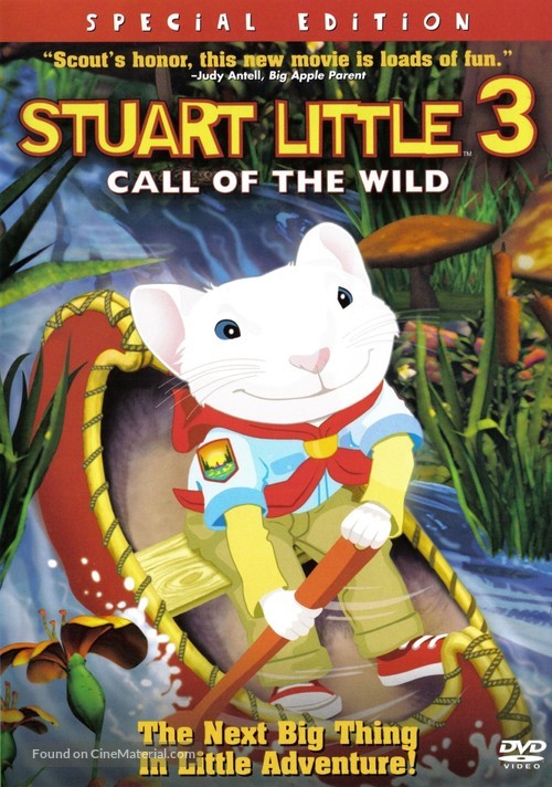 Stuart Little 3: Call of the Wild - DVD movie cover