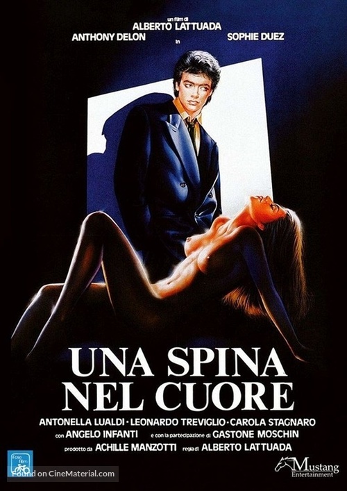 Una spina nel cuore - Italian DVD movie cover