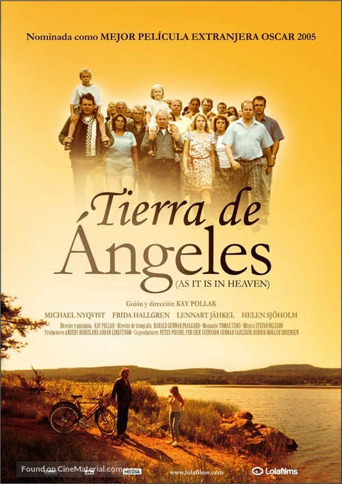 S&aring; som i himmelen - Spanish Movie Poster