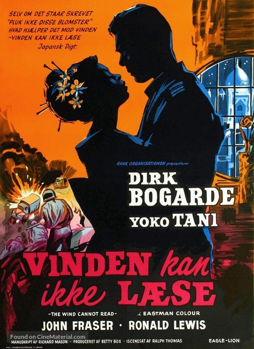 The Wind Cannot Read - Danish Movie Poster