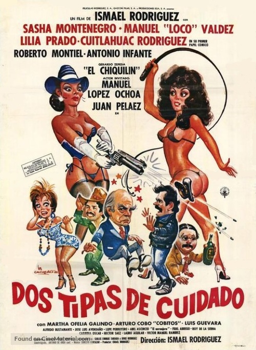 Dos tipas de cuidado - Mexican Movie Poster