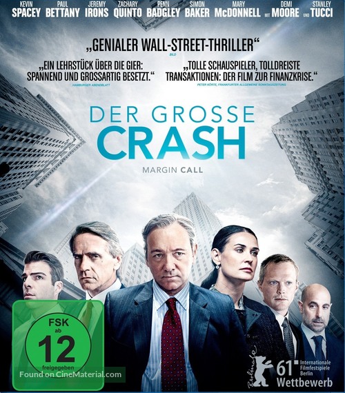 Margin Call - German Blu-Ray movie cover